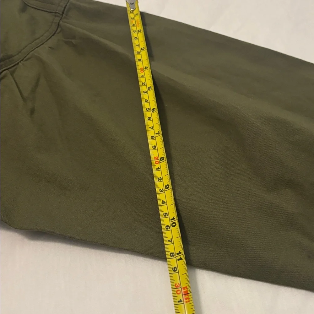 Circus NY Zip Front Long Sleeve Utility Minidress Burnt Olive SZ XL boho western - Picture 10 of 12